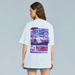 Majica sa printom na leđima Hot Wheels
