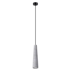 Sollux SL.1347 - Luster na sajli ELECTRA 1xGU10/10W/230V beton/siva