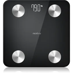 Niceboy SmartScale 2 osebna tehtnica black 1 kos