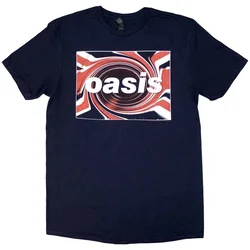 Oasis Majica Union Jack Unisex Navy Blue S