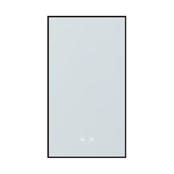 Ogledalo LED Oleander Black 50x90