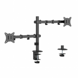 GEMBIRD Nosač MA-D2-03 za dva monitora/ tilt/ 17-32/ stoni