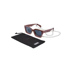 Sunglasses Poros With Chain Terracotta