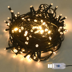 LED traka s 300 LED žarulja topla bijela 30 m PVC