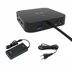 i-tec dock/ 2x USB-C/ HDMI/ DP/ 3x USB 3.0/ 2x USB 2.0/ LAN/ PD 100W + univerzalni polnilec 112W
