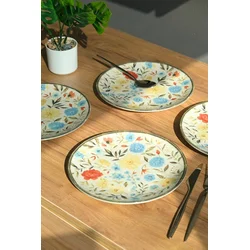 Hermia Set dezertnih tanjira, 4 komada, Šareni