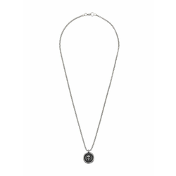 Northskull - skull penny necklace - men - Silver