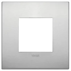 VIMAR ARKÉ MASKA 2 MJ ALUMINIJ VI19642.15