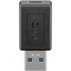 Goobay Goobay USB 3.0 SuperSpeed USB-C adapter - črn