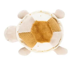 NATTOU Lapidou plišasta igrača želva 4 aktivnosti 19 cm Caramel