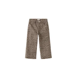 MANGO KIDS Kavbojke rjava/kapučino/temno rjava