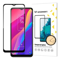 Wozinsky zaštitno kaljeno staklo za TCL 30 SE - Crna KP24263
