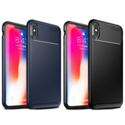 Maska Carbon Defender za Samsung A8 Plus/A730F (2018) plava.
