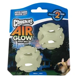 CHUCKIT MAX GLOW ŽOGA S 2KOS