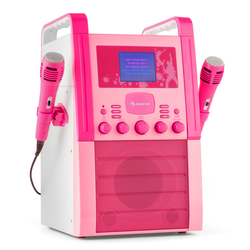 AUNA karaoke sustav s CD playerom KA8P-V2 BK, rozi