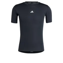 ADIDAS PERFORMANCE Majica črna/bela