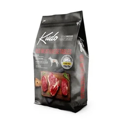 Kudo suha hrana za pse, Medium-Maxi Adult, rdeče meso in zelenjava, 12+2 kg
