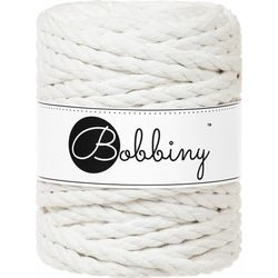 Bobbiny 3PLY Macrame Rope 9 mm Off White Vrvica