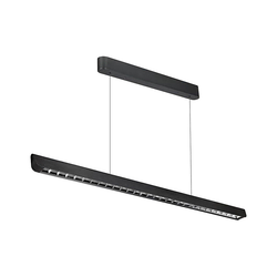 LED luster na sajli LED/36W/230V 3000/4000/6400K crna