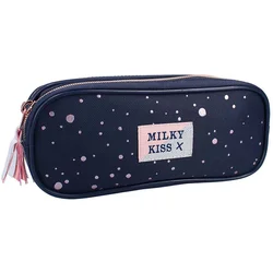 VADOBAG Prazna pernica sa dve pregrade Milky kiss divine days/ teget