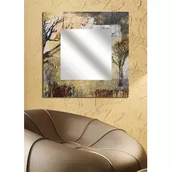 Wallity Ogledalo MA-19, 50x50 cm, Šareno