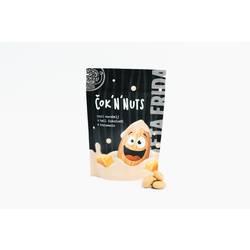 Čoknnuts - Nori mandelj v beli čokoladi s karamelo