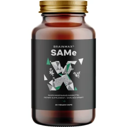 BrainMax SAMe, 400 mg, 60 rastlinskih kapsul