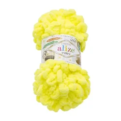 Alize Preja PUFFY - 100 g / 9 m - rumena