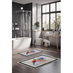 Lessentiel Maison Set prostirki za kupatilo CT-5364, 2 Komada, Šarena
