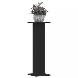 Stalci za biljke 2 kom crni 30 x 30 x 95 cm konstruirano drvo