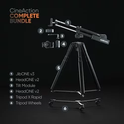 EdelKrone CineAction Bundle - Complete (Dual HeadONE v2)