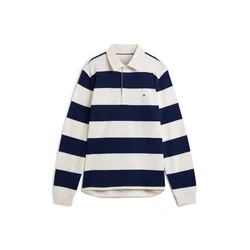 TOMMY HILFIGER Majica ESSENTIAL ecru/mornarska