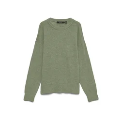 VERO MODA Pulover VMTEAK večbarvno zelena