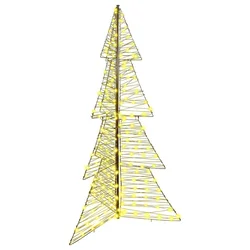 Božićno drvce s 240 LED svjetlima Topla bijela 180 cm Ratan
