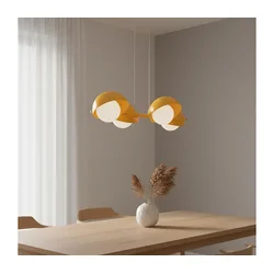 Luster na sajli BOOM 4xG9/8W/230V narandžast