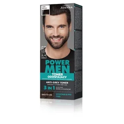 Joanna Power Men tonik za sive lase 02 Temno rjava 80 g