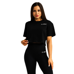 GymBeam Ženski Crop Top Limitless Black