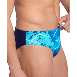 Arena funny spot swim brief navy/multi s - uk32