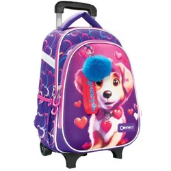 Ranac djački s točkićima XT Love Dog 26.Connect 60575
