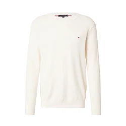 TOMMY HILFIGER Pulover ESSENTIAL svetlo bež