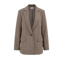 WE Fashion Blazer mokka / svetlo rjava