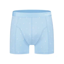 Pockies Boksarice svetlo modra/bela