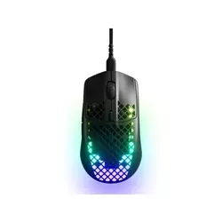 Miš STEELSERIES Aerox 3, optički, RGB, 8500 CPI, mat crni, USB
