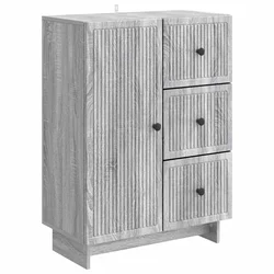 Kreveta Siva sonoma 66 x 34,5 x 90 cm Konstruirano drvo