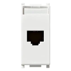 VIMAR PLANA PRIKLJ.KOMP.RJ45 LAN (RJ45) BIJELI VI14338.8