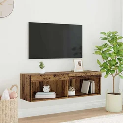 Set TV komoda Staro drvo 100 x 30 x 30 cm Konstruirano drvo