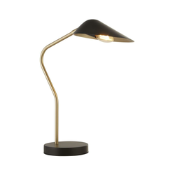 Searchlight EU60419BK - Stona lampa SWAN 1xE14/7W/230V crna