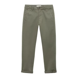 MANGO KIDS Hlače PICCOLO kaki