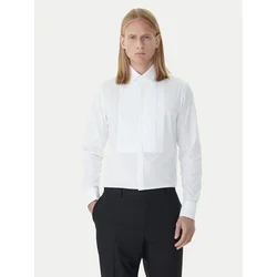 Calvin Klein Srajca LV019EU063 Bela Slim Fit