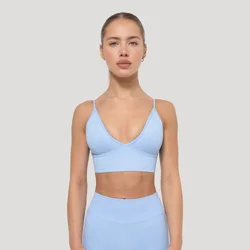 GymBeam Luma Sports Bra Baby Blue